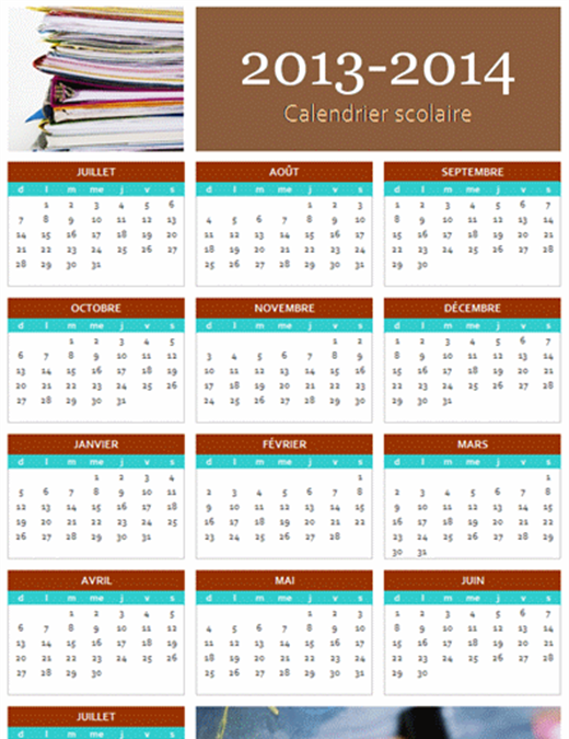 Gratuit Calendrier Scolaire 2021 Imprimer Pdfwordexcel