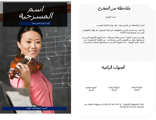 برنامج الأداء المدرسي برنامج الأداء المدرسي