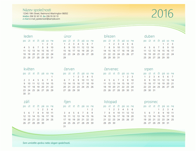 Calendrier Petite entreprise (universel) Calendrier Petite entreprise (universel)