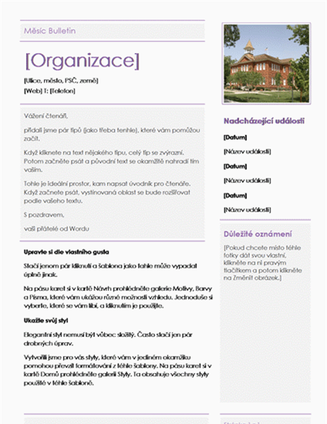 Bulletin základní školy Bulletin základní školy