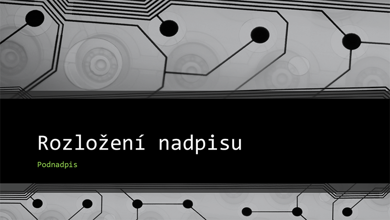Firemní prezentace s obvodovou deskou (širokoúhlá) Firemní prezentace s obvodovou deskou (širokoúhlá)