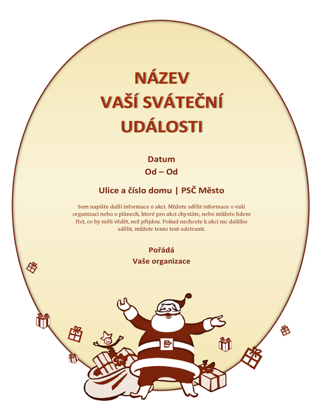 Vánoční akce – leták Vánoční akce – leták