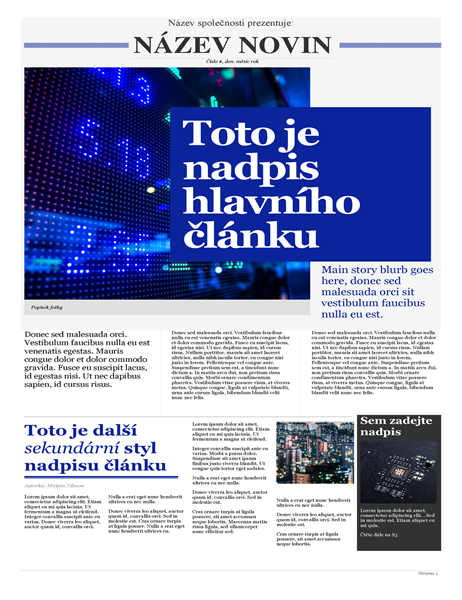 Moderní noviny Moderní noviny