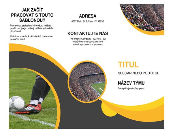 Sportovní brožura Sportovní brožura