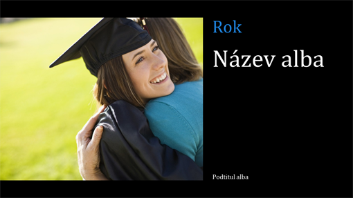 Promoční fotoalbum – černé (širokoúhlé) Promoční fotoalbum – černé (širokoúhlé)