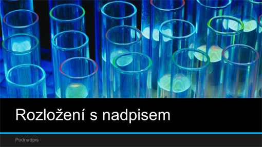 Laboratorní vědecká prezentace (širokoúhlá) Laboratorní vědecká prezentace (širokoúhlá)