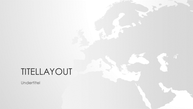 Verdenskortserien, præsentation med det europæiske kontinent (widescreen) Verdenskortserien, præsentation med det europæiske kontinent (widescreen)