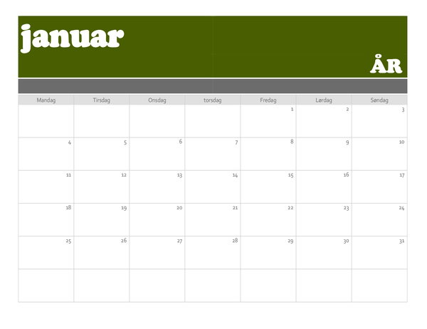 Bannerkalender Bannerkalender