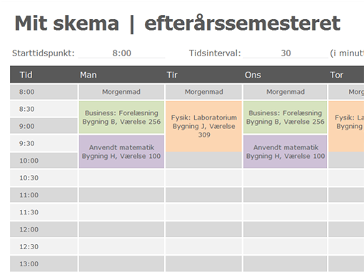 da dk templates for Excel da dk templates for Excel