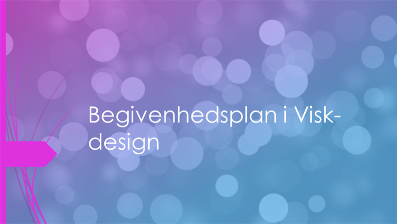 Begivenhedsplan i Visk-design Begivenhedsplan i Visk-design