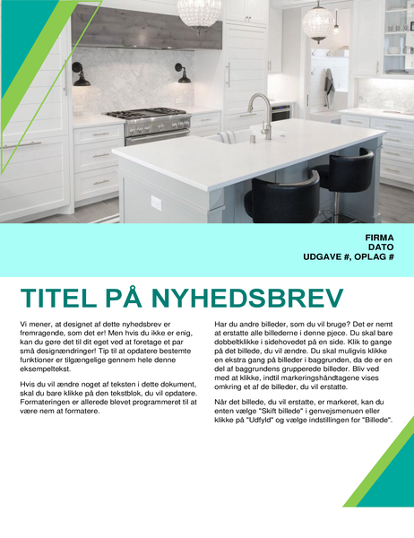 Nyhedsbrev om boligindretning Nyhedsbrev om boligindretning
