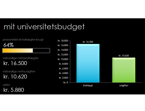 Mit studiebudget Mit studiebudget