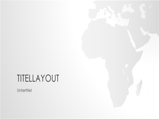 Serie "Weltkarten", Präsentation "Afrika" (Breitbild) Serie "Weltkarten", Präsentation "Afrika" (Breitbild)