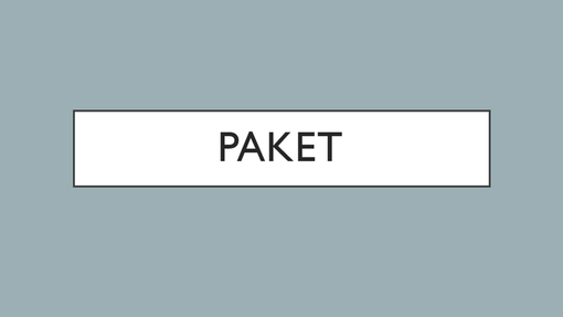 Paket Paket
