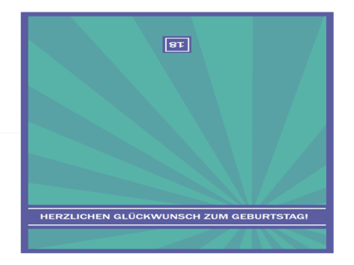Meilenstein-Geburtstagskarte (Blaue Strahlen) Meilenstein-Geburtstagskarte (Blaue Strahlen)