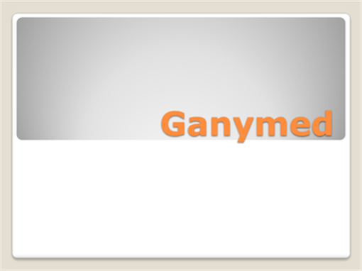 Ganymed Ganymed