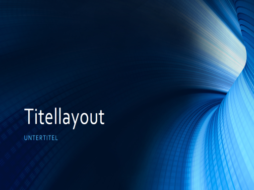 Unternehmenspräsentation mit digitalem blauen Tunnel (Breitbild) Unternehmenspräsentation mit digitalem blauen Tunnel (Breitbild)