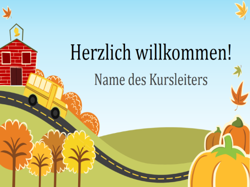 Präsentation "Grundschule hat begonnen" (Breitbild)