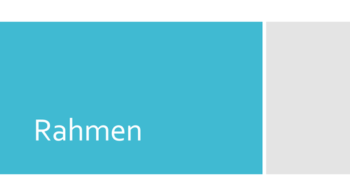 Rahmen Rahmen