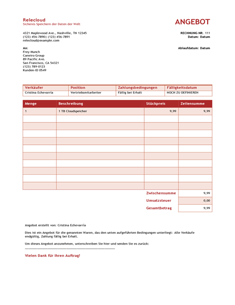 Dienstleistungsangebot (Design mit blauem Farbverlauf) Dienstleistungsangebot (Design mit blauem Farbverlauf)