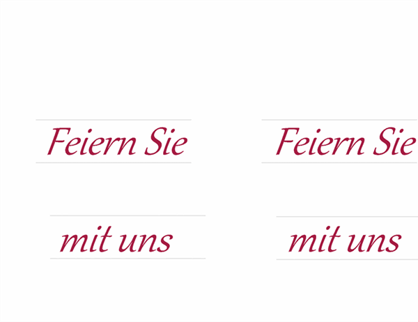 Elegante Einladung Elegante Einladung