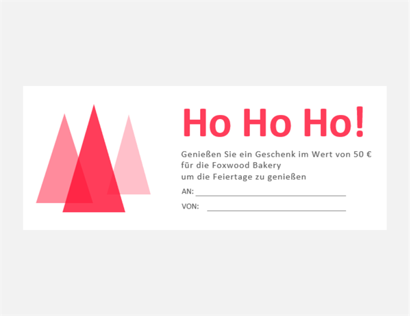 Bons-cadeaux pour Noël (10 par page) Bons-cadeaux pour Noël (10 par page)