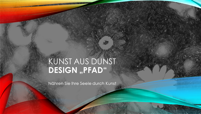 Design „Kondensstreifen“ für Kunst Design „Kondensstreifen“ für Kunst