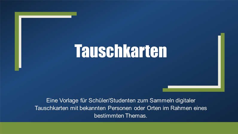 Tauschkarten Tauschkarten