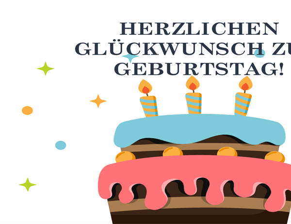 Carte d’anniversaire représentant un gros gâteau Carte d’anniversaire représentant un gros gâteau