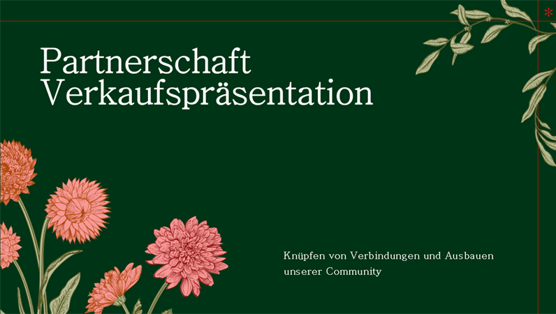 Organische Präsentation Organische Präsentation