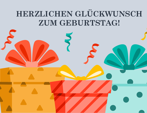 Carte d’anniversaire cadeaux joyeux Carte d’anniversaire cadeaux joyeux