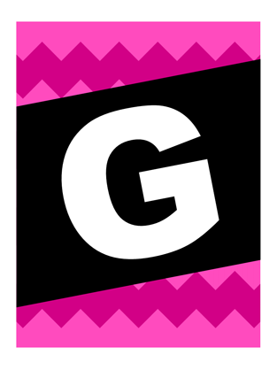 Banner "Gute Reise" - grafisches Muster