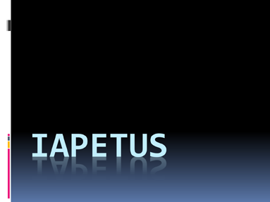 Iapetus Iapetus