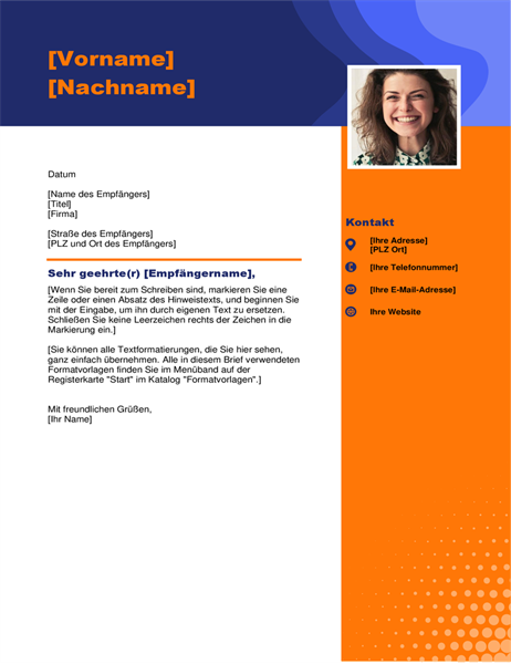 Headshot cover letter Headshot cover letter