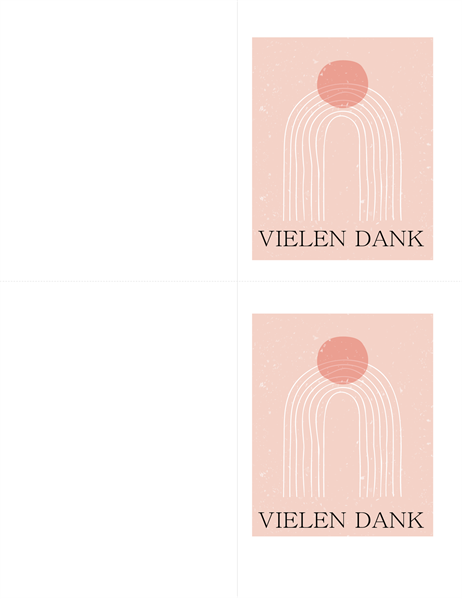 Danksagungskarten