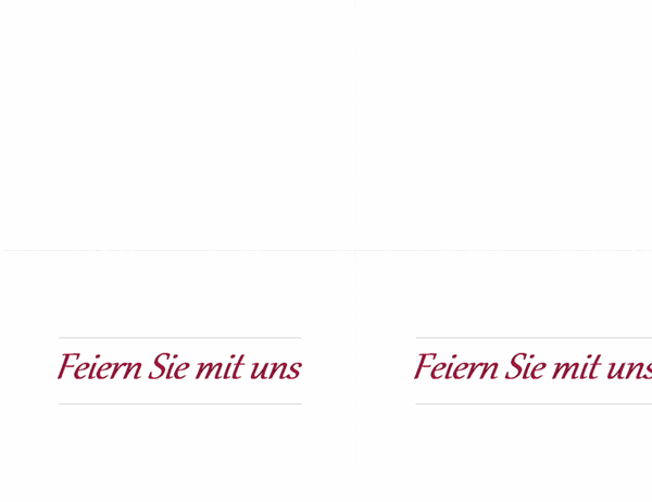 Elegante Einladung Elegante Einladung