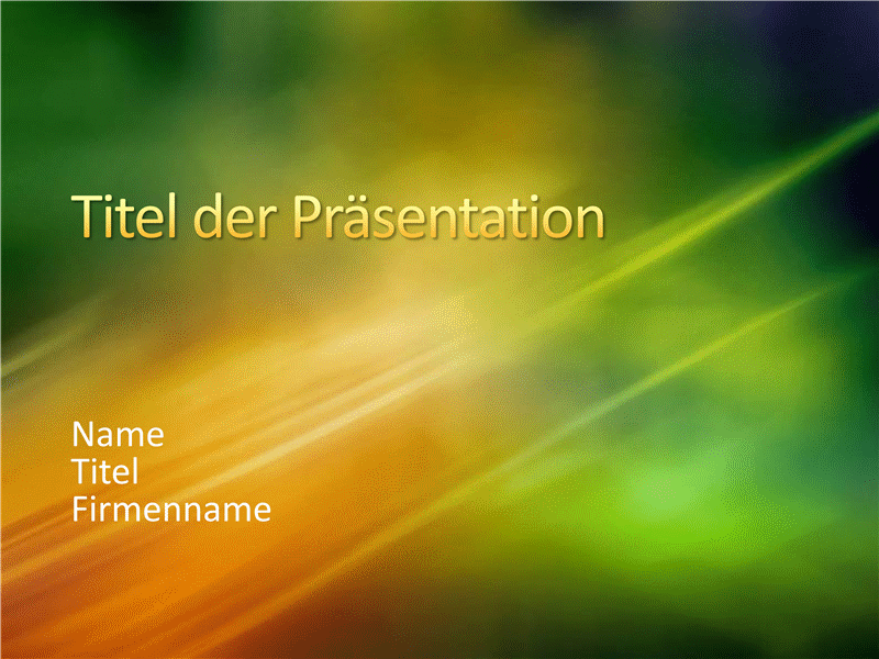 Beispielpräsentationsfolien (Design "Grün mit Goldtextur") Beispielpräsentationsfolien (Design "Grün mit Goldtextur")