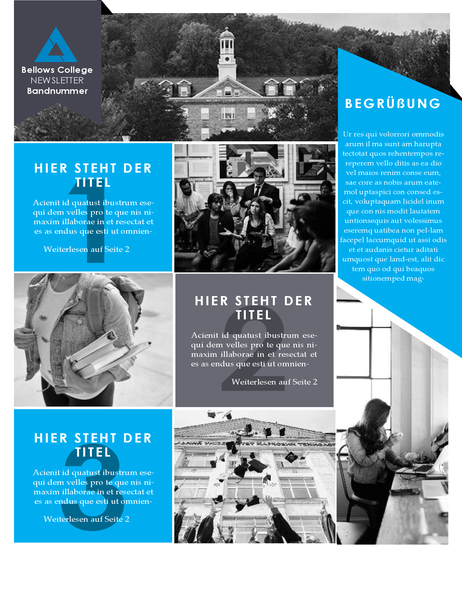 Newsletter für Hochschule/Universität Newsletter für Hochschule/Universität