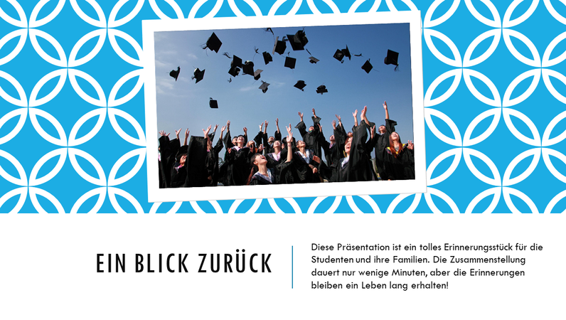 Bildschirmpräsentation zum Jahresabschluss Bildschirmpräsentation zum Jahresabschluss