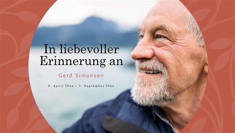 Erinnerungsalbum mit Blumenmotiven Erinnerungsalbum mit Blumenmotiven