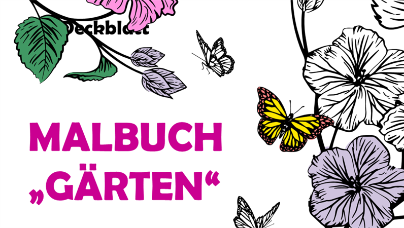 Malbuch „Gärten“ Malbuch „Gärten“