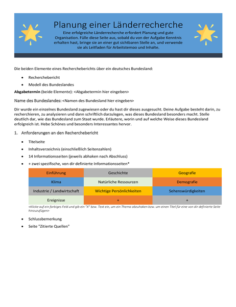 Planer für Statusberichte Planer für Statusberichte