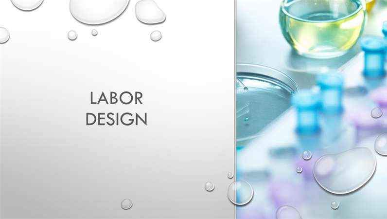 Design „Tröpfchen“ für Labors Design „Tröpfchen“ für Labors