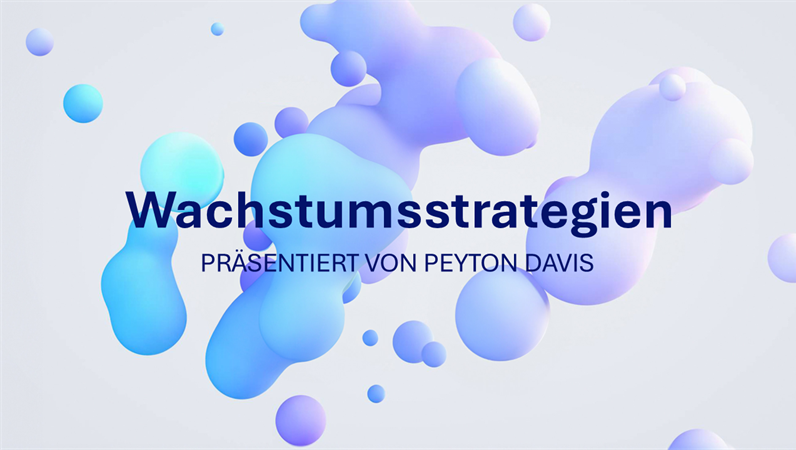 Präsentation „Blaue Kreise“ Präsentation „Blaue Kreise“