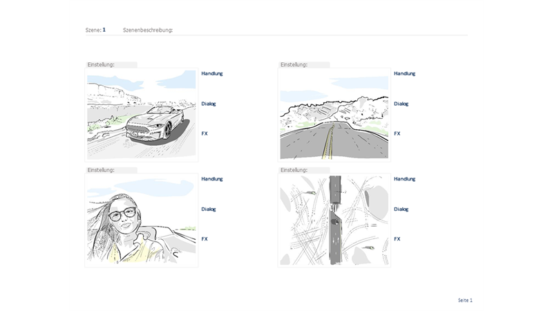 Horizontales Storyboard Horizontales Storyboard
