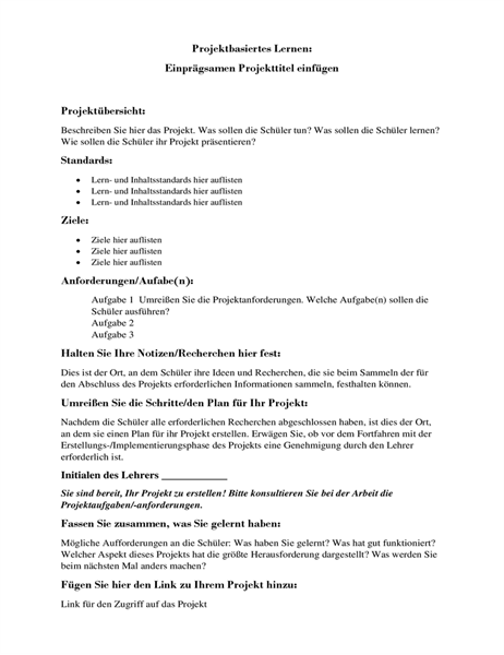 Aprendizaje basado en proyectos Aprendizaje basado en proyectos