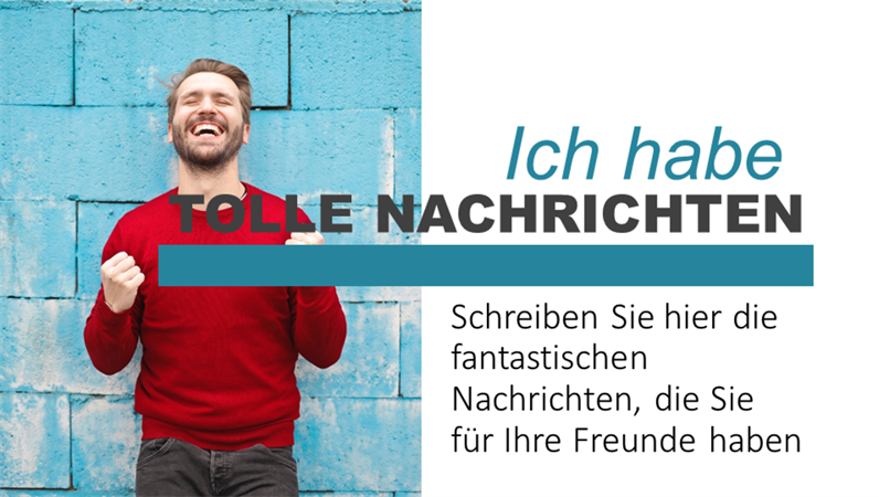 Instagram-Nachrichten und Zitate (Querformat) Instagram-Nachrichten und Zitate (Querformat)