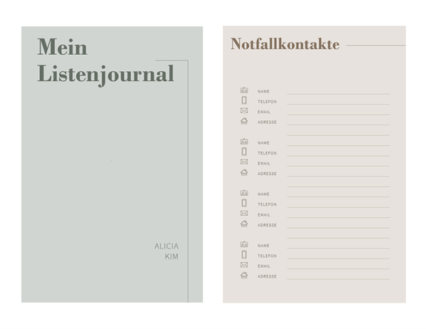 Listenjournal Listenjournal