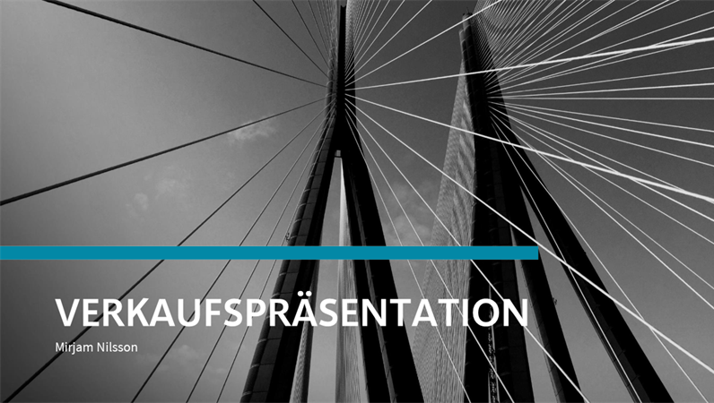 Verkaufspräsentation für Finanzbereich Verkaufspräsentation für Finanzbereich