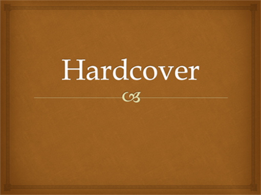 Hardcover Hardcover